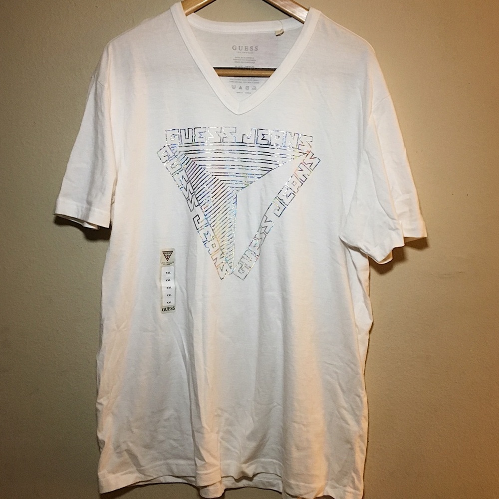 Guess holographic shirt